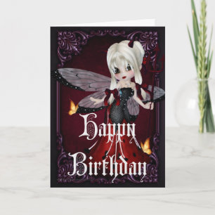 Little Devil Ladybug Design 2b Bonne carte d'anniv