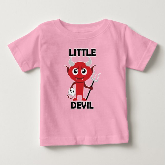 Little Devil - T-shirt Baby Fine Jersey (Devant)