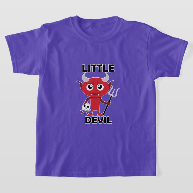 Little Devil - T-shirt de base pour enfants (Poser)