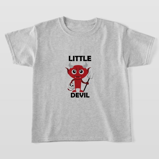 Little Devil - T-Shirt de base pour filles (Poser)