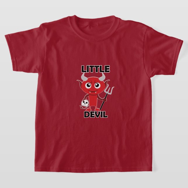 Little Devil - T-Shirt de base pour filles (Poser)