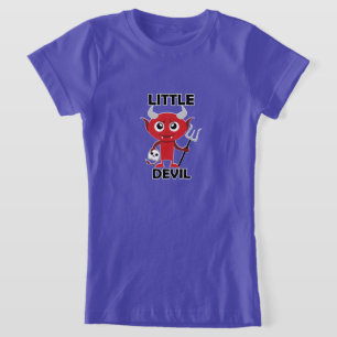 Little Devil - T-Shirt de jersey fin pour filles