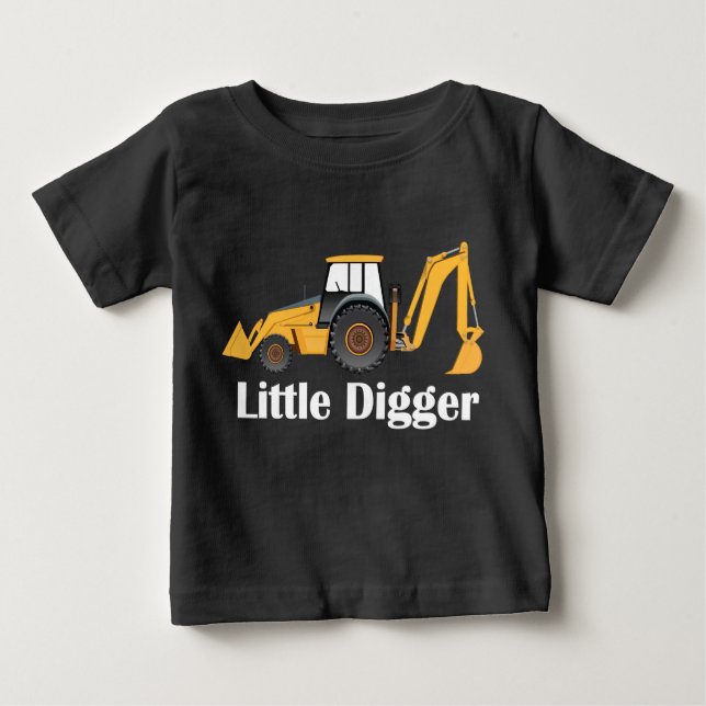 Little Digger - T-shirt Baby Fine Jersey (Devant)