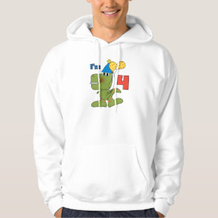 Little Dino 4th Birthday Tshirts et cadeaux