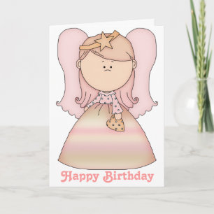 Little Fairy Angel Bonne carte d'anniversaire 2b