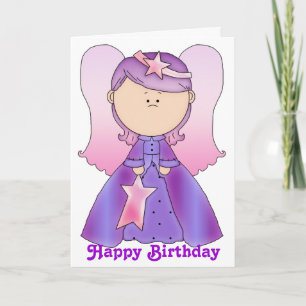 Little Fairy Angel Bonne carte d'anniversaire 4