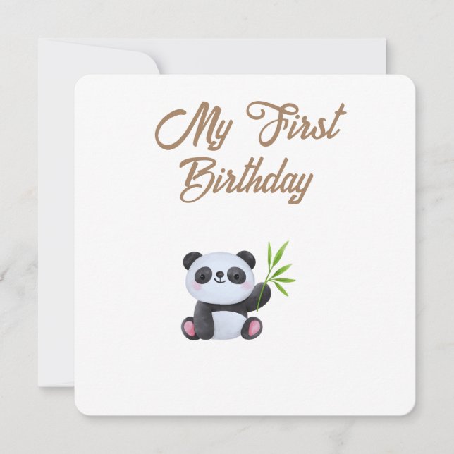 Little Forest Friends Carte de jalons de bébé – Mo (Devant)