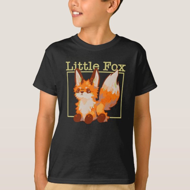Little Fox, petit renard. T-shirt (Devant)