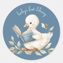 Little Goose Book Stickers – Bibliothèque de bébé