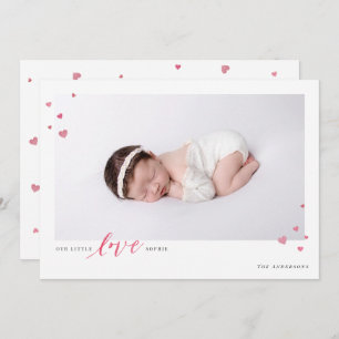 Little Hearts Love Valentine's Day Carte photo