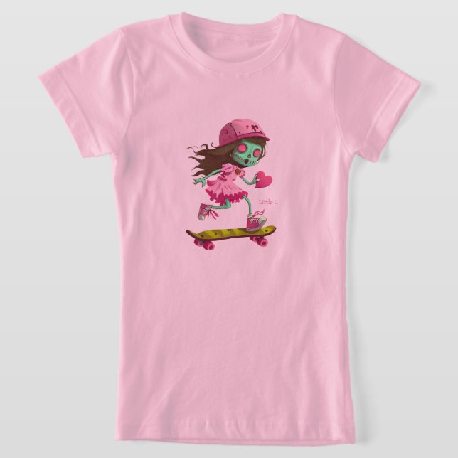 Little L Zombie Skater Girl TShirt (Poser)