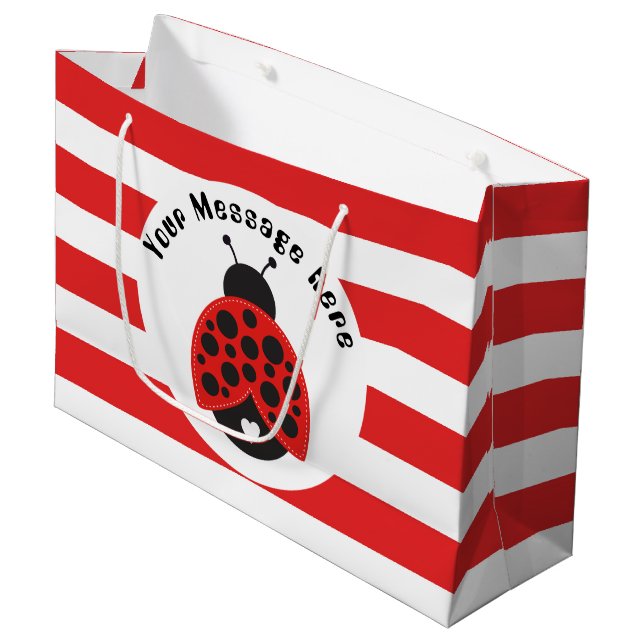 Little ladybug ajouter le sac de réception de mess (Devant Angle)