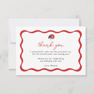 Little Ladybug Girl Birthday Party Merci