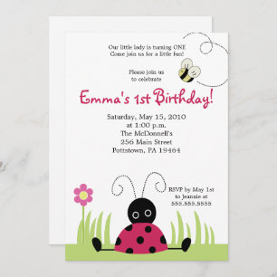 Little Ladybug Invitation - Lien mis à jour dans l