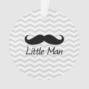 Little Man Mustache Chevron mignons Garçons