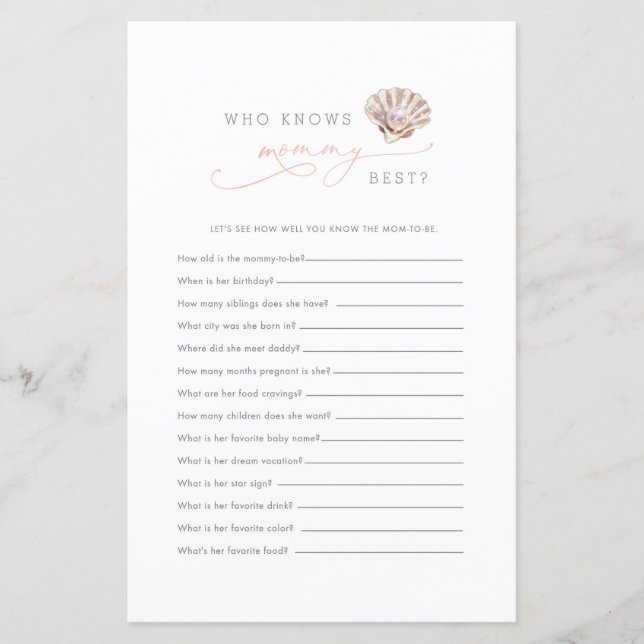 Little Pearl sous la mer qui connaît le mieux le j (Devant)