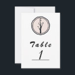 Little Rustic Tree Nature Mariage Numéro de table<br><div class="desc">Carte de numéro de table du Mariage de la nature Little Rustic Tree. Cherchez les articles correspondants dans mon magasin. Contactez-moi pour une commande personnalisée.</div>