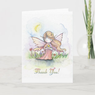 Little Star Fairy Carte de remerciements