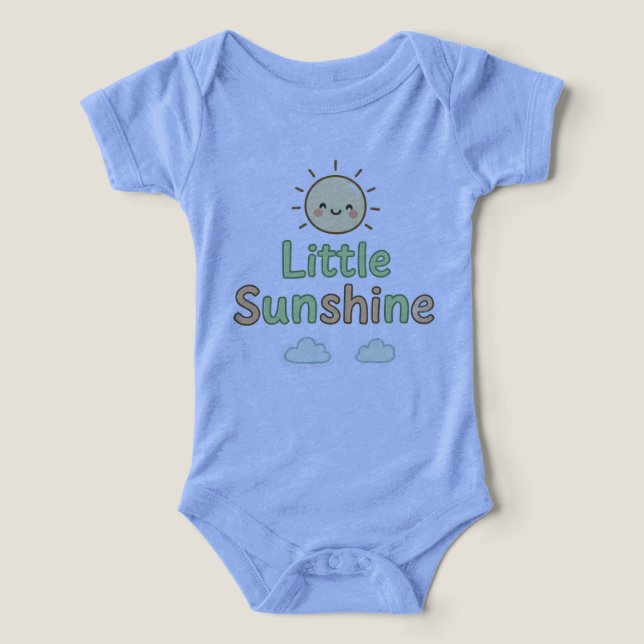 Little Sunshine Baby Summer Bodysuit (Design Recto)