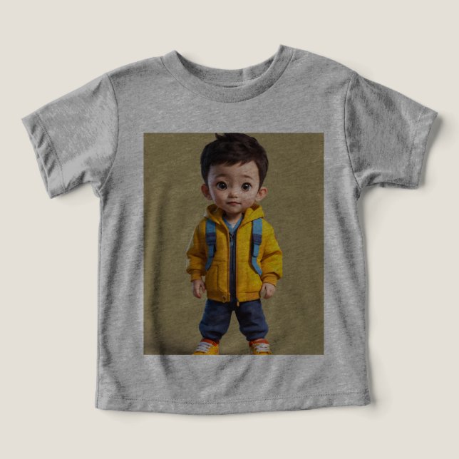 "Little Sunshine : Une aventure Chibi en Jaune" (Design Recto)