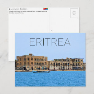 Littoral de Massawa, Érythrée Carte postale de voy