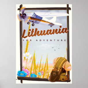 lituanie - Pour une affiche voyage aventure