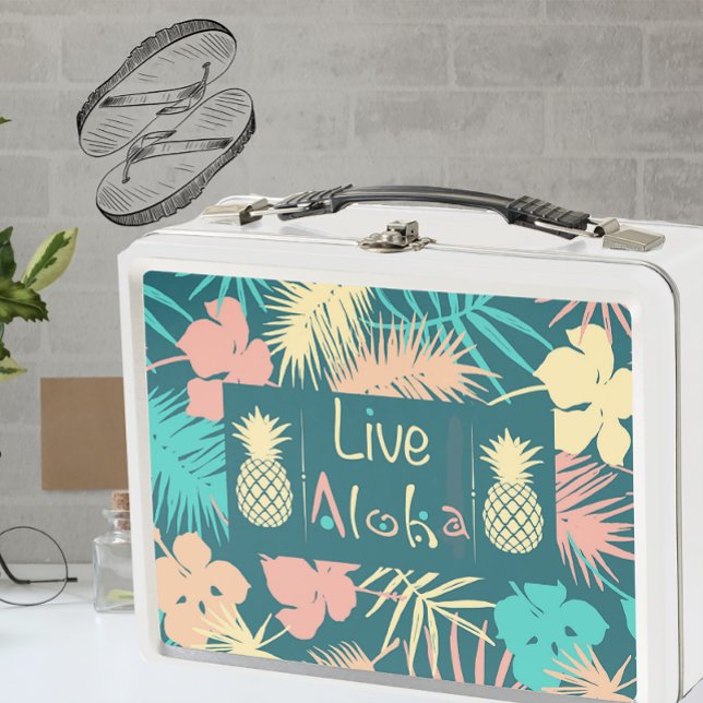 Live Aloha Hawaiian Lunchbox (Créateur téléchargé)