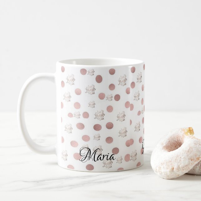 Live Lauder Love Mug (Avec donut)