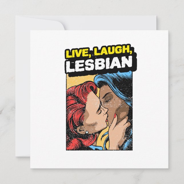 Live Laugh Lesbian (Devant)