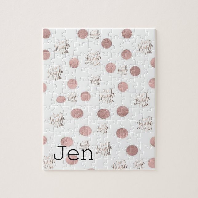 Live Laugh Love Jigsaw Puzzle (Vertical)