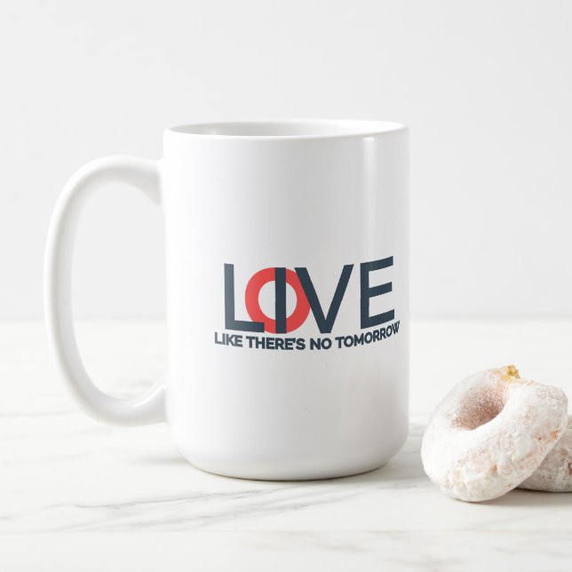 LIVE LOVE Mug (Avec donut)