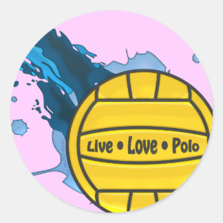 Live Love Polo - Stickers Water Polo