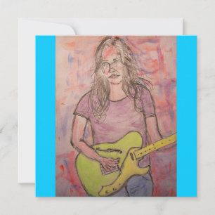 Live Music Girl Sketch