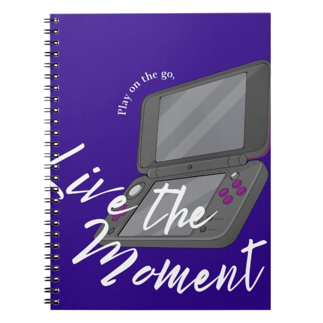 Live the Game : Couverture Carnet de console porta (Devant)