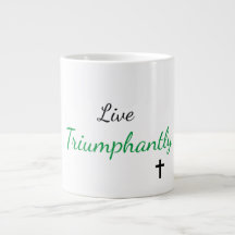 Live Triomphal Jumbo Mug