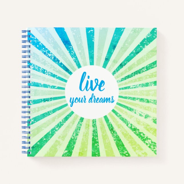 Live Your Dreams Journal Carnets (Devant)