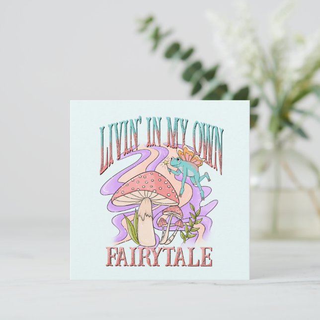 Livin' In My Own Fairytale - Frog & Champignons (Debout devant)