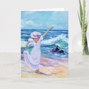 Living the Dream at the Beach Aloha Carte de voeux