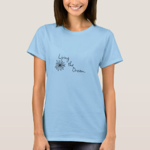 Living The Dream - Chemise T-Shirt Florale pour fe