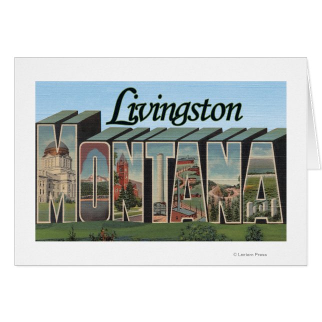 Livingston, Montana (Devant horizontal)