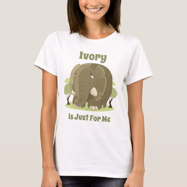 L'ivoire est juste pour moi T-shirt (Devant)