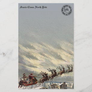 Livraison spéciale du pôle Nord par Sleigh