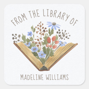 Livre à partir de la bibliothèque du Étiquette de 