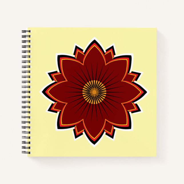 Livre à reliure spirale Fleur - Conception florale (Devant)