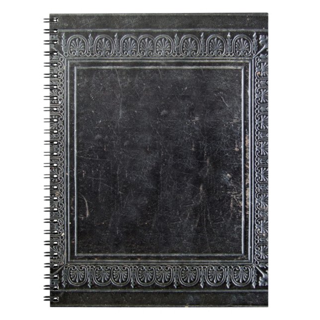 Livre Antique Noir Tombé (Devant)
