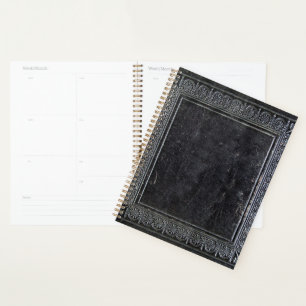 Livre Antique Noir Tombé