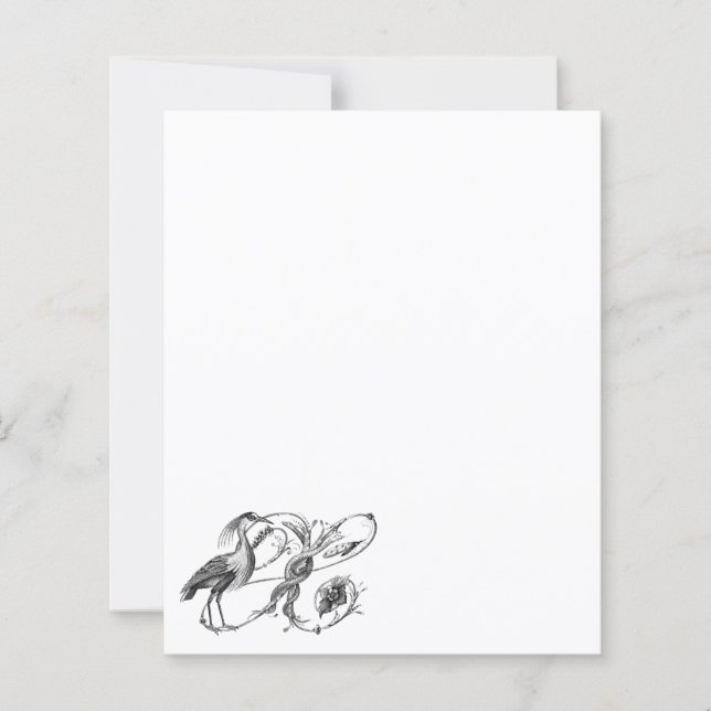 Livre blanc Heron Vintage Design italien (Devant)