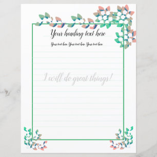 Livre blanc Jasmine Floral