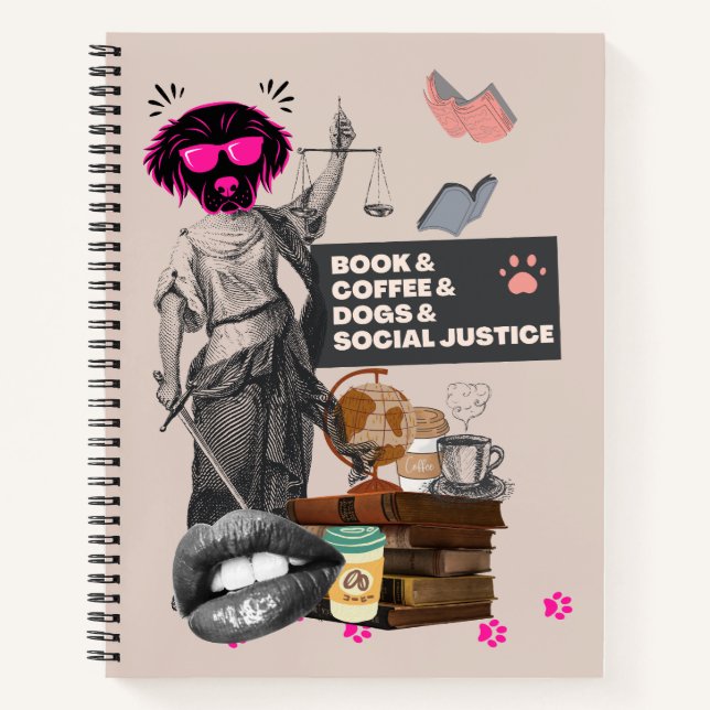 Livre & Café & Chiens & Justice sociale (Devant)