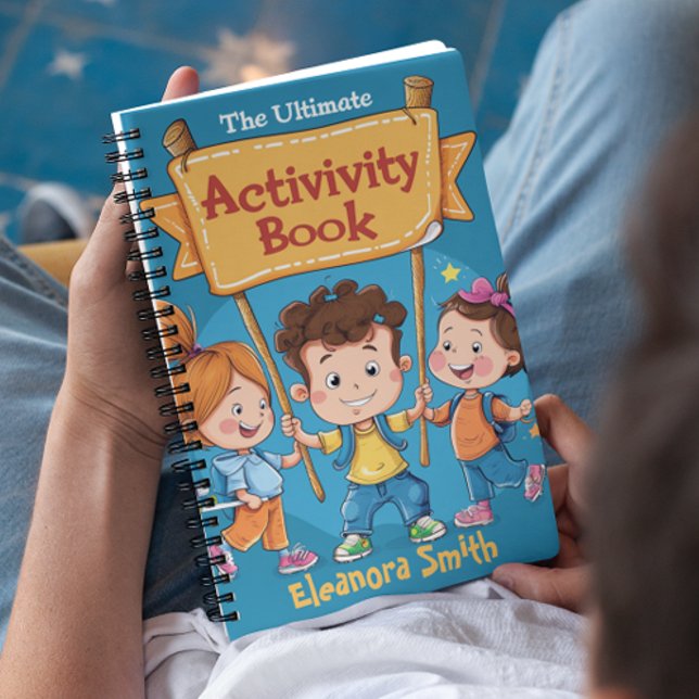 Livre d'activités pour enfants I Cahier à spirales (Créateur téléchargé)